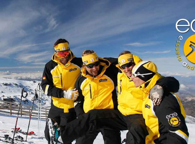 Plataforma de reservas de clases de esquí y montaña