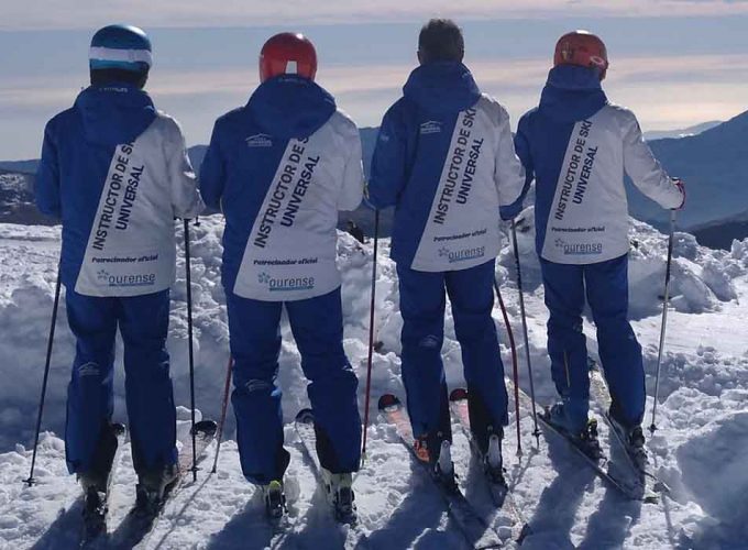 Plataforma de reservas de clases de esquí y montaña