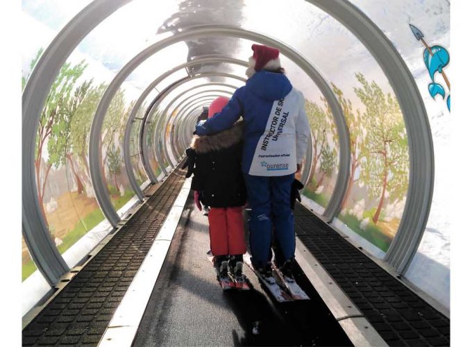 Plataforma de reservas de clases de esquí y montaña